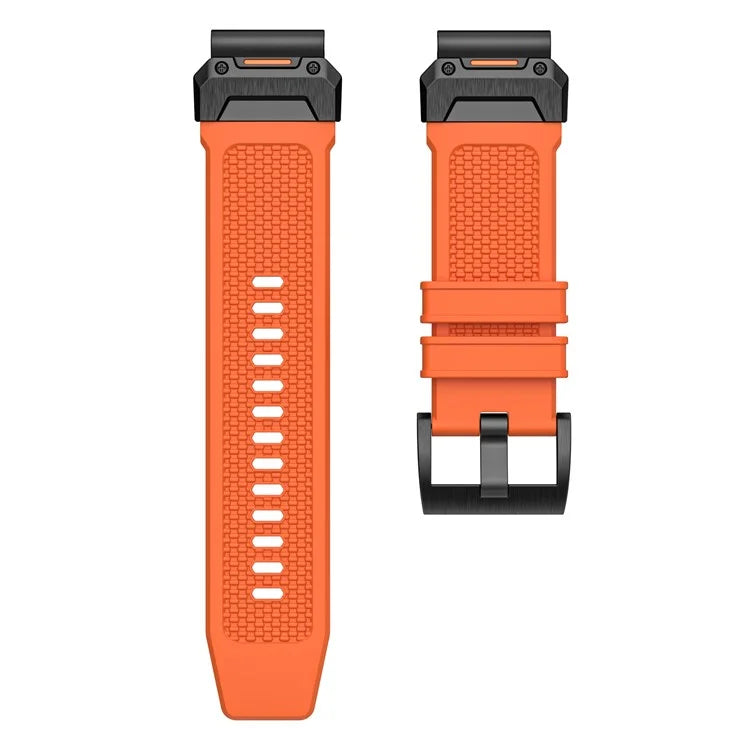 For Garmin Fenix 3 / 5 / 5X / 6X / 7X Soft Rubber Replacement Strap 26mm Universal Smart Watch Wrist Band
