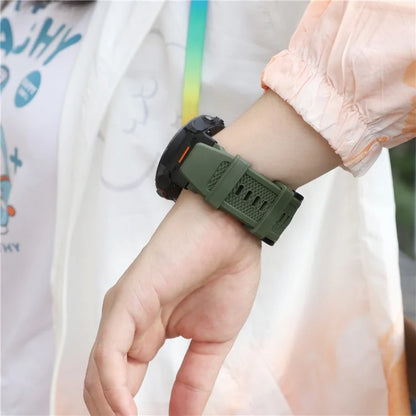 For Garmin Fenix 3 / 5 / 5X / 6X / 7X Soft Rubber Replacement Strap 26mm Universal Smart Watch Wrist Band