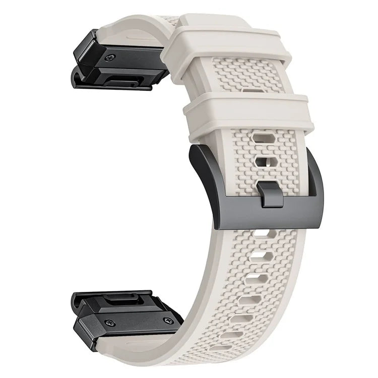 For Garmin Fenix 3 / 5 / 5X / 6X / 7X Soft Rubber Replacement Strap 26mm Universal Smart Watch Wrist Band