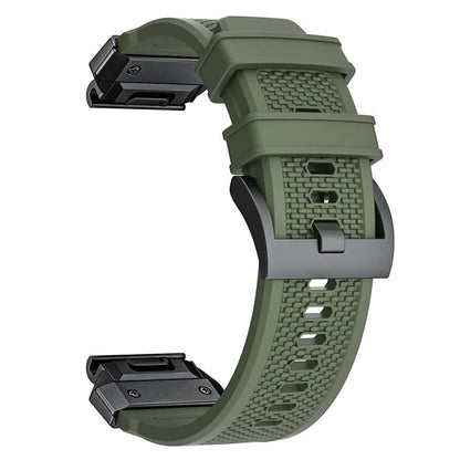 For Garmin Fenix 3 / 5 / 5X / 6X / 7X Replacement Strap 22mm Universal Smart Watch Soft Rubber Wrist Band