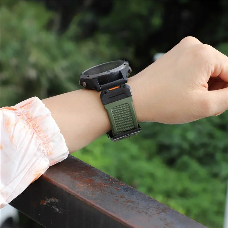 For Garmin Fenix 3 / 5 / 5X / 6X / 7X Replacement Strap 22mm Universal Smart Watch Soft Rubber Wrist Band