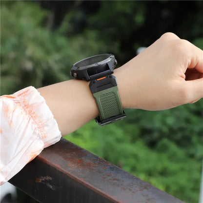 For Garmin Fenix 3 / 5 / 5X / 6X / 7X Replacement Strap 22mm Universal Smart Watch Soft Rubber Wrist Band