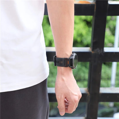 For Garmin Fenix 3 / 5 / 5X / 6X / 7X Smart Watch Replacement Strap 26mm Universal Fluorubber Wrist Band