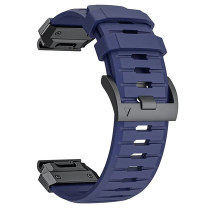 For Garmin Fenix 3 / 5 / 5X / 6X / 7X Smart Watch Replacement Strap 26mm Universal Fluorubber Wrist Band