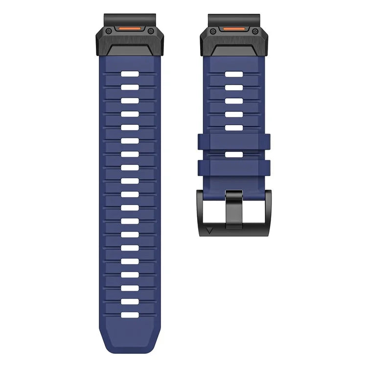 For Garmin Fenix 3 / 5 / 5X / 6X / 7X Smart Watch Replacement Strap 26mm Universal Fluorubber Wrist Band