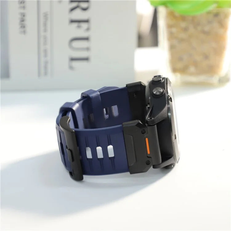 For Garmin Fenix 3 / 5 / 5X / 6X / 7X Smart Watch Replacement Strap 26mm Universal Fluorubber Wrist Band