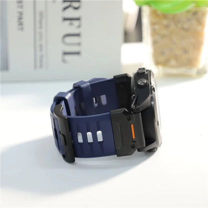 For Garmin Fenix 3 / 5 / 5X / 6X / 7X Smart Watch Replacement Strap 26mm Universal Fluorubber Wrist Band