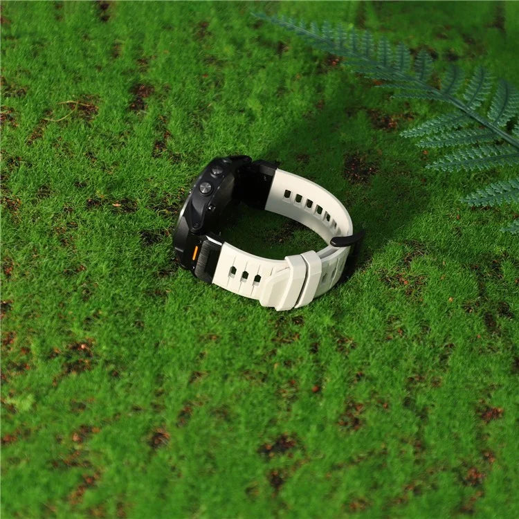 For Garmin Fenix 3 / 5 / 5X / 6X / 7X Smart Watch Replacement Strap 26mm Universal Fluorubber Wrist Band