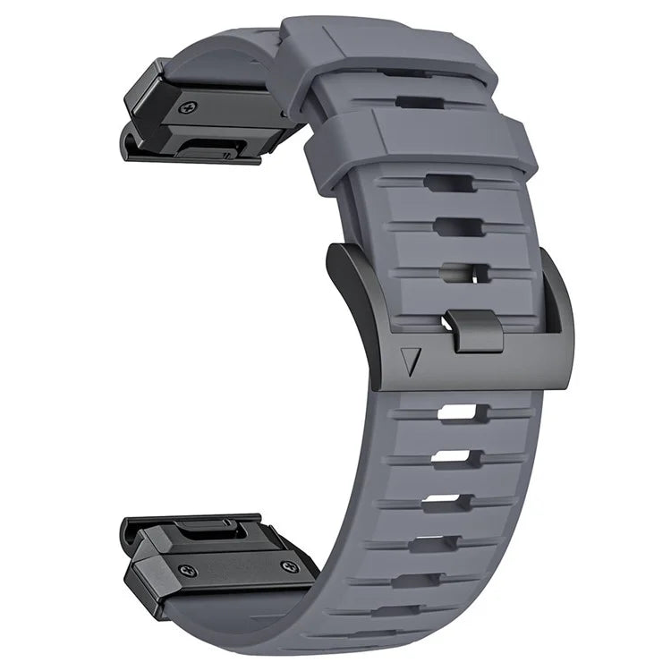 For Garmin Fenix 3 / 5 / 5X / 6X / 7X Replacement Strap 22mm Universal Smart Watch Fluorubber Wrist Band