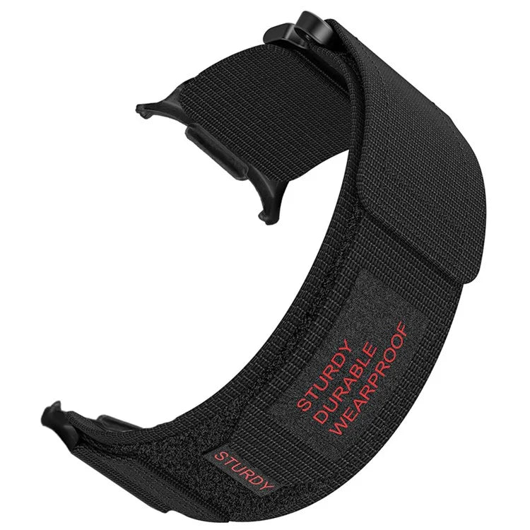 For Samsung Galaxy Watch Ultra 47mm Wrist Strap Magic Tape Nylon Watch Band