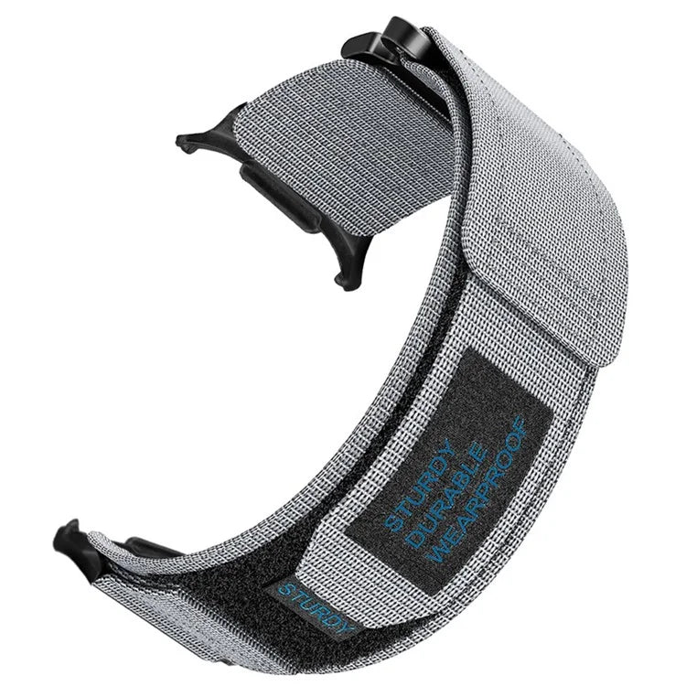 For Samsung Galaxy Watch Ultra 47mm Wrist Strap Magic Tape Nylon Watch Band