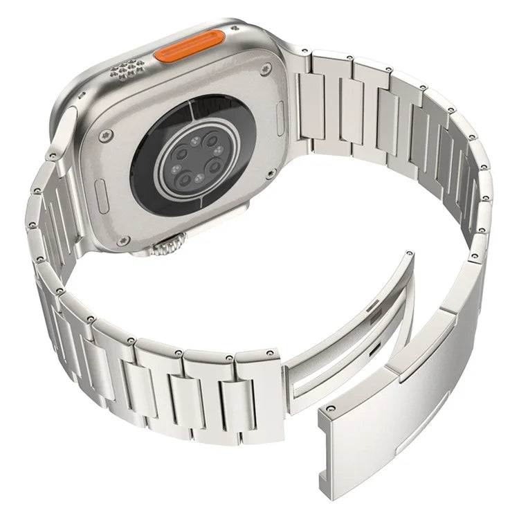 For Apple Watch Series 10 42mm / 9 8 7 41mm / SE (2023) SE (2022) SE 6 5 4 40mm / 3 2 1 38mm Titanium Alloy Band Replacement Watch Strap