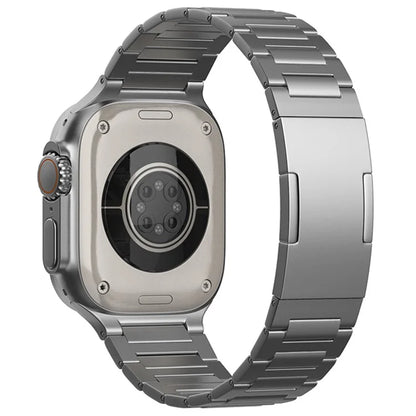 For Apple Watch Series 10 42mm / 9 8 7 41mm / SE (2023) SE (2022) SE 6 5 4 40mm / 3 2 1 38mm Titanium Alloy Band Replacement Watch Strap