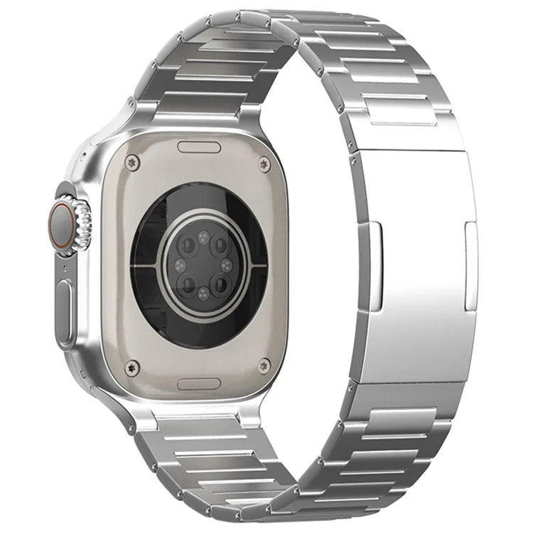 For Apple Watch Series 10 42mm / 9 8 7 41mm / SE (2023) SE (2022) SE 6 5 4 40mm / 3 2 1 38mm Titanium Alloy Band Replacement Watch Strap