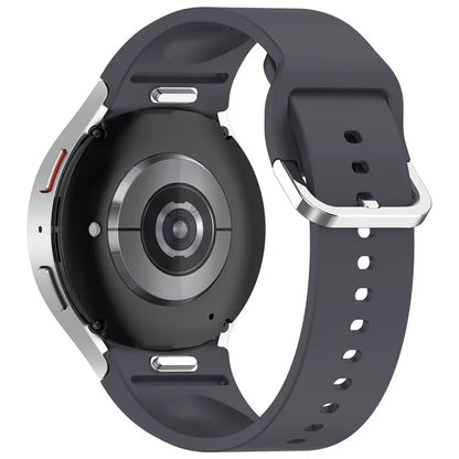 For Samsung Galaxy Watch7 / Watch6 / Watch FE 40mm / Watch 5 / Watch4 Wrist Band Silicone Watch Strap