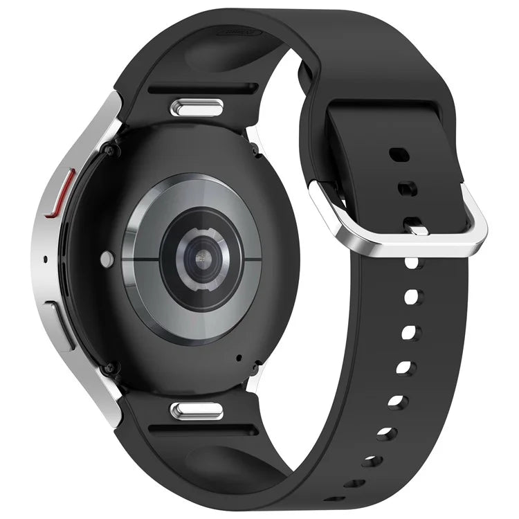 For Samsung Galaxy Watch7 / Watch6 / Watch FE 40mm / Watch 5 / Watch4 Wrist Band Silicone Watch Strap