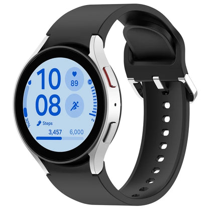 For Samsung Galaxy Watch7 / Watch6 / Watch FE 40mm / Watch 5 / Watch4 Wrist Band Silicone Watch Strap
