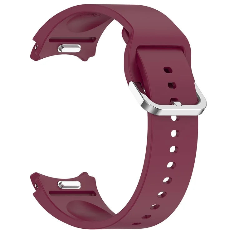 For Samsung Galaxy Watch7 / Watch6 / Watch FE 40mm / Watch 5 / Watch4 Wrist Band Silicone Watch Strap