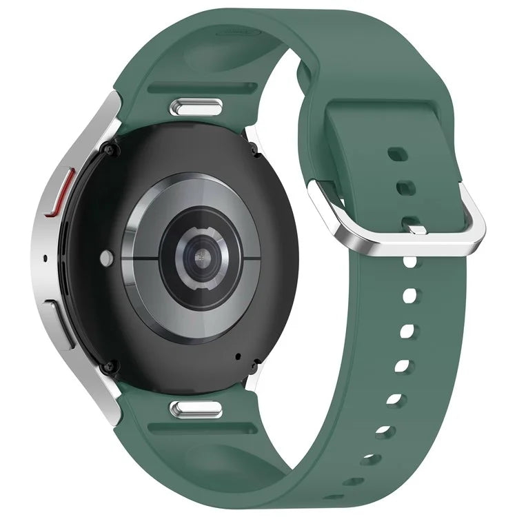 For Samsung Galaxy Watch7 / Watch6 / Watch FE 40mm / Watch 5 / Watch4 Wrist Band Silicone Watch Strap
