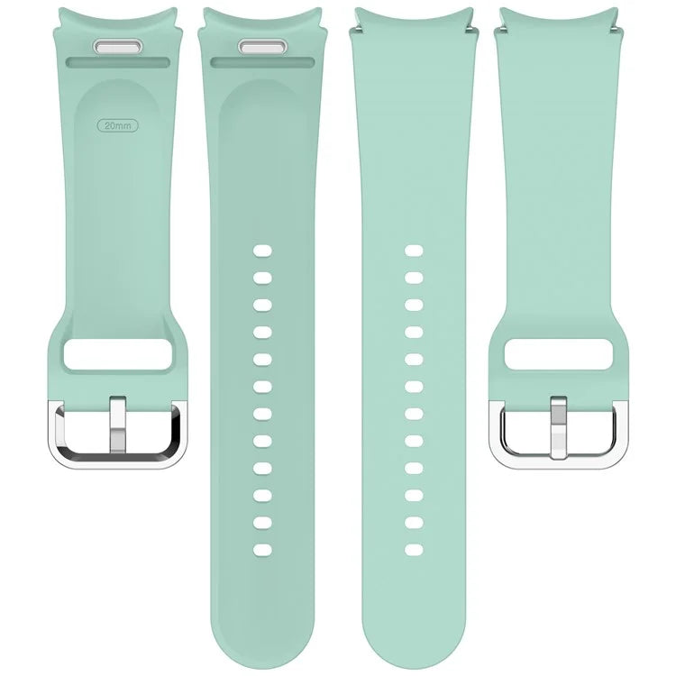 For Samsung Galaxy Watch7 / Watch6 / Watch FE 40mm / Watch 5 / Watch4 Wrist Band Silicone Watch Strap