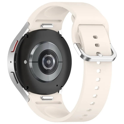 For Samsung Galaxy Watch7 / Watch6 / Watch FE 40mm / Watch 5 / Watch4 Wrist Band Silicone Watch Strap
