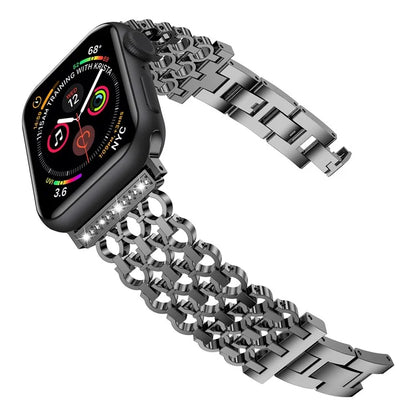 For Apple Watch Series 10 42mm / 9 8 7 41mm / SE (2023) SE (2022) SE 6 5 4 40mm / 3 2 1 38mm Zinc Alloy Band Replacement Watch Strap