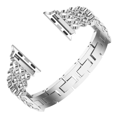 For Apple Watch Series 10 42mm / 9 8 7 41mm / SE (2023) SE (2022) SE 6 5 4 40mm / 3 2 1 38mm Zinc Alloy Band Replacement Watch Strap
