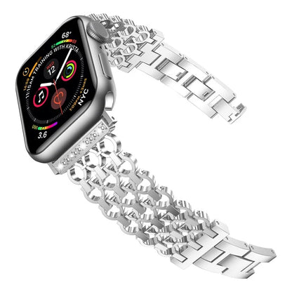 For Apple Watch Series 10 42mm / 9 8 7 41mm / SE (2023) SE (2022) SE 6 5 4 40mm / 3 2 1 38mm Zinc Alloy Band Replacement Watch Strap