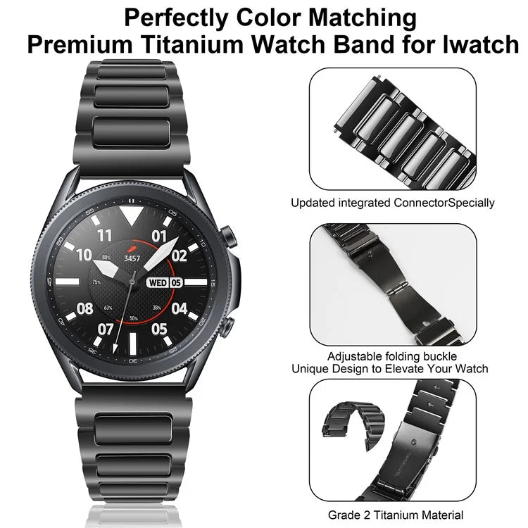 For Huawei Watch 4 / 4 Pro / GT 4 46mm Replacement Watch Strap 22mm Zinc Alloy Wrist Band
