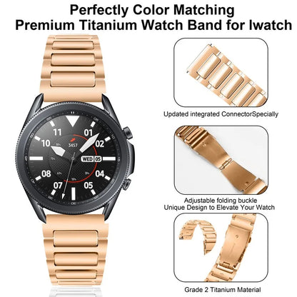 For Huawei Watch 4 / 4 Pro / GT 4 46mm Replacement Watch Strap 22mm Zinc Alloy Wrist Band