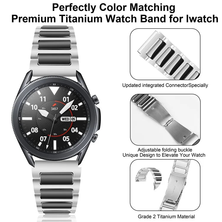 For Huawei Watch 4 / 4 Pro / GT 4 46mm Replacement Watch Strap 22mm Zinc Alloy Wrist Band