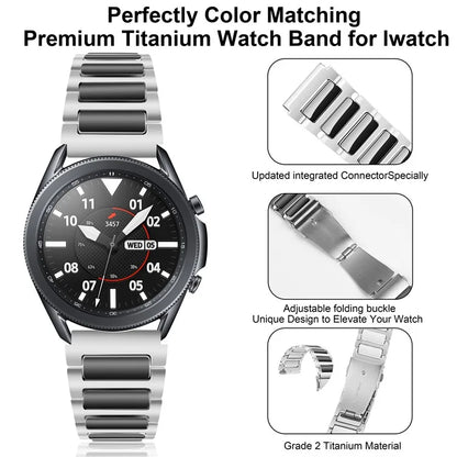 For Huawei Watch 4 / 4 Pro / GT 4 46mm Replacement Watch Strap 22mm Zinc Alloy Wrist Band