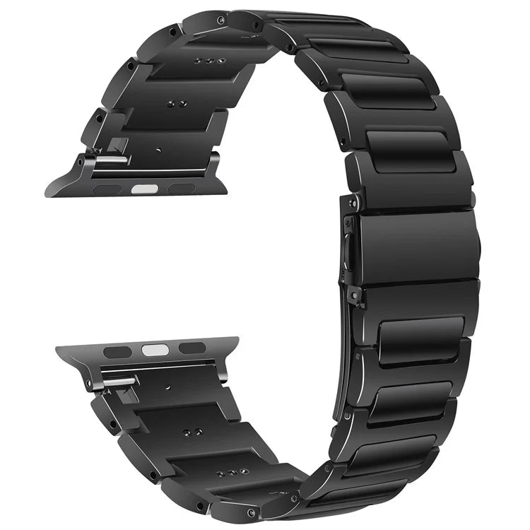 For Apple Watch Series 10 42mm / 9 8 7 41mm / SE (2023) SE (2022) SE 6 5 4 40mm / 3 2 1 38mm Sports Watch Strap Zinc Alloy Wrist Band