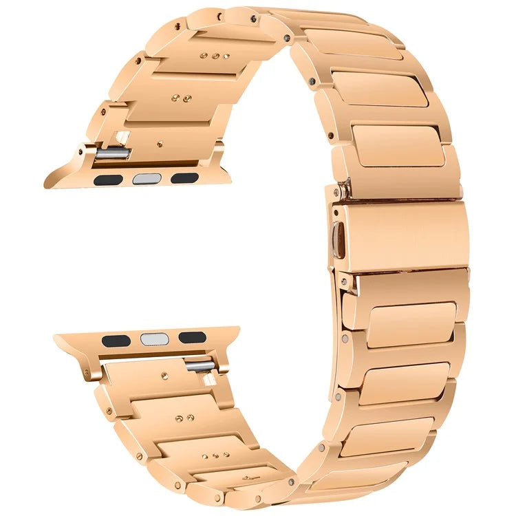 For Apple Watch Series 10 42mm / 9 8 7 41mm / SE (2023) SE (2022) SE 6 5 4 40mm / 3 2 1 38mm Sports Watch Strap Zinc Alloy Wrist Band
