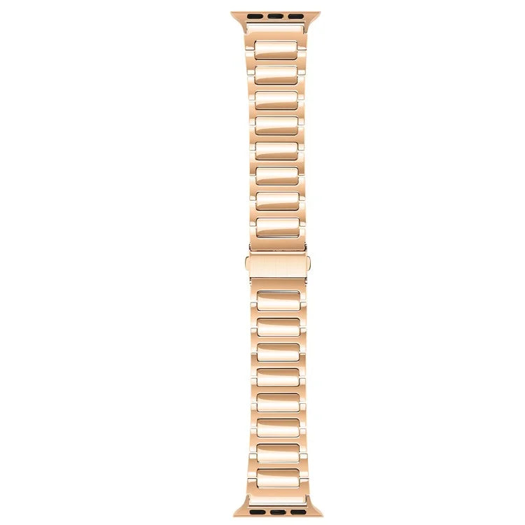For Apple Watch Series 10 42mm / 9 8 7 41mm / SE (2023) SE (2022) SE 6 5 4 40mm / 3 2 1 38mm Sports Watch Strap Zinc Alloy Wrist Band