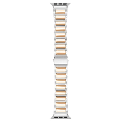 For Apple Watch Series 10 42mm / 9 8 7 41mm / SE (2023) SE (2022) SE 6 5 4 40mm / 3 2 1 38mm Sports Watch Strap Zinc Alloy Wrist Band