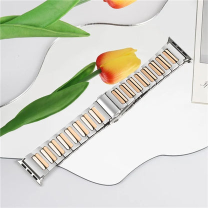 For Apple Watch Series 10 42mm / 9 8 7 41mm / SE (2023) SE (2022) SE 6 5 4 40mm / 3 2 1 38mm Sports Watch Strap Zinc Alloy Wrist Band