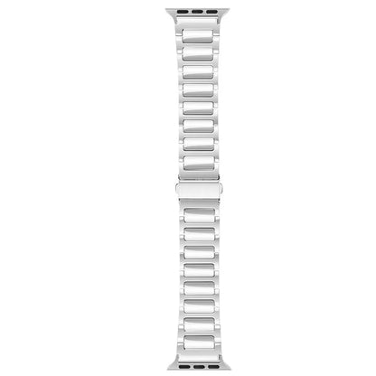 For Apple Watch Series 10 42mm / 9 8 7 41mm / SE (2023) SE (2022) SE 6 5 4 40mm / 3 2 1 38mm Sports Watch Strap Zinc Alloy Wrist Band