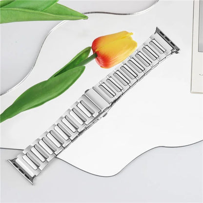 For Apple Watch Series 10 42mm / 9 8 7 41mm / SE (2023) SE (2022) SE 6 5 4 40mm / 3 2 1 38mm Sports Watch Strap Zinc Alloy Wrist Band
