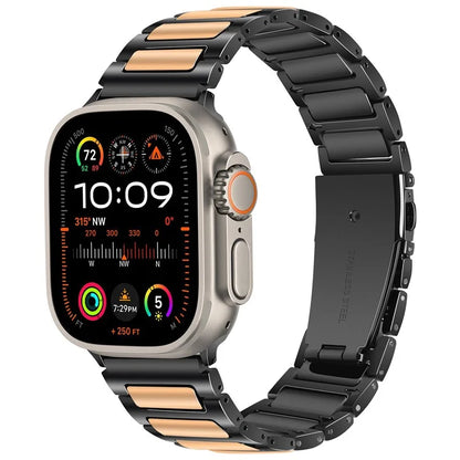 For Apple Watch 10 46mm / Ultra 2 / Ultra 49mm / 9 8 7 45mm / SE (2023) SE (2022) SE 6 5 4 44mm / 3 2 1 42mm Zinc Alloy Smartwatch Strap