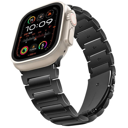 For Apple Watch 10 46mm / Ultra 2 / Ultra 49mm / 9 8 7 45mm / SE (2023) SE (2022) SE 6 5 4 44mm / 3 2 1 42mm Zinc Alloy Smartwatch Strap