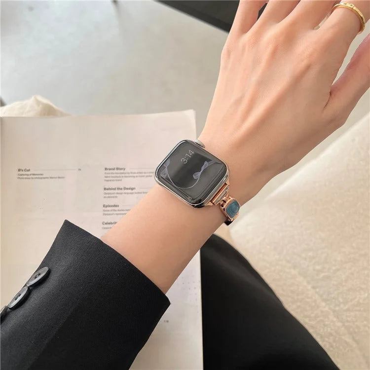 For Apple Watch 10 46mm / Ultra 2 / Ultra 49mm / 9 8 7 45mm / SE (2023) SE (2022) SE 6 5 4 44mm / 3 2 1 42mm Zinc Alloy Watch Band