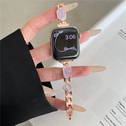 For Apple Watch 10 46mm / Ultra 2 / Ultra 49mm / 9 8 7 45mm / SE (2023) SE (2022) SE 6 5 4 44mm / 3 2 1 42mm Zinc Alloy Watch Band