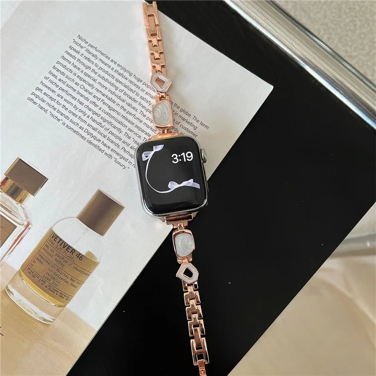 For Apple Watch 10 46mm / Ultra 2 / Ultra 49mm / 9 8 7 45mm / SE (2023) SE (2022) SE 6 5 4 44mm / 3 2 1 42mm Zinc Alloy Watch Band