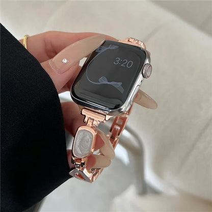 For Apple Watch 10 46mm / Ultra 2 / Ultra 49mm / 9 8 7 45mm / SE (2023) SE (2022) SE 6 5 4 44mm / 3 2 1 42mm Zinc Alloy Watch Band