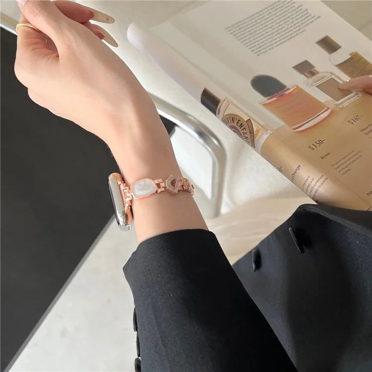For Apple Watch 10 46mm / Ultra 2 / Ultra 49mm / 9 8 7 45mm / SE (2023) SE (2022) SE 6 5 4 44mm / 3 2 1 42mm Zinc Alloy Watch Band