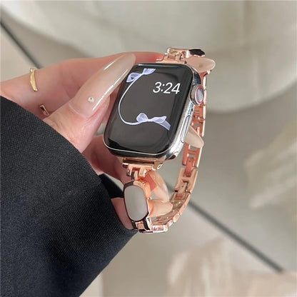 For Apple Watch 10 46mm / Ultra 2 / Ultra 49mm / 9 8 7 45mm / SE (2023) SE (2022) SE 6 5 4 44mm / 3 2 1 42mm Zinc Alloy Watch Band