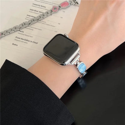 For Apple Watch 10 46mm / Ultra 2 / Ultra 49mm / 9 8 7 45mm / SE (2023) SE (2022) SE 6 5 4 44mm / 3 2 1 42mm Zinc Alloy Watch Band