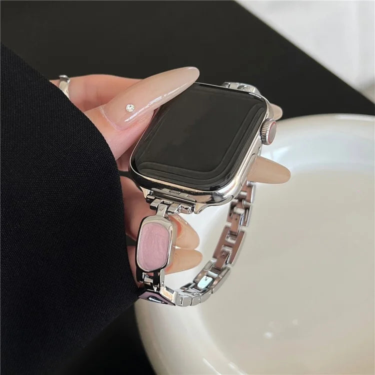 For Apple Watch 10 46mm / Ultra 2 / Ultra 49mm / 9 8 7 45mm / SE (2023) SE (2022) SE 6 5 4 44mm / 3 2 1 42mm Zinc Alloy Watch Band