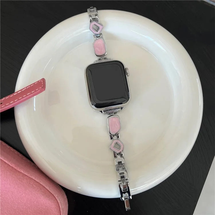 For Apple Watch 10 46mm / Ultra 2 / Ultra 49mm / 9 8 7 45mm / SE (2023) SE (2022) SE 6 5 4 44mm / 3 2 1 42mm Zinc Alloy Watch Band